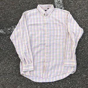 Vintage Burberry London button up shirt Sz L
